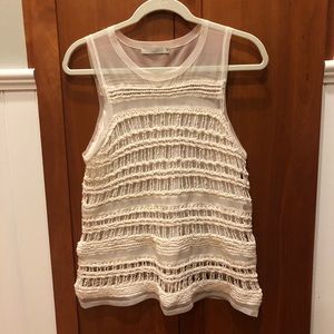 Designer, Semi Sheer, Tank Top